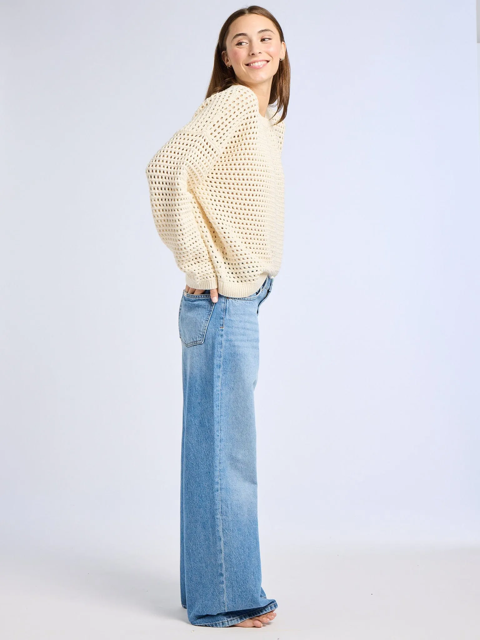 Kitty Pullover in Ivory