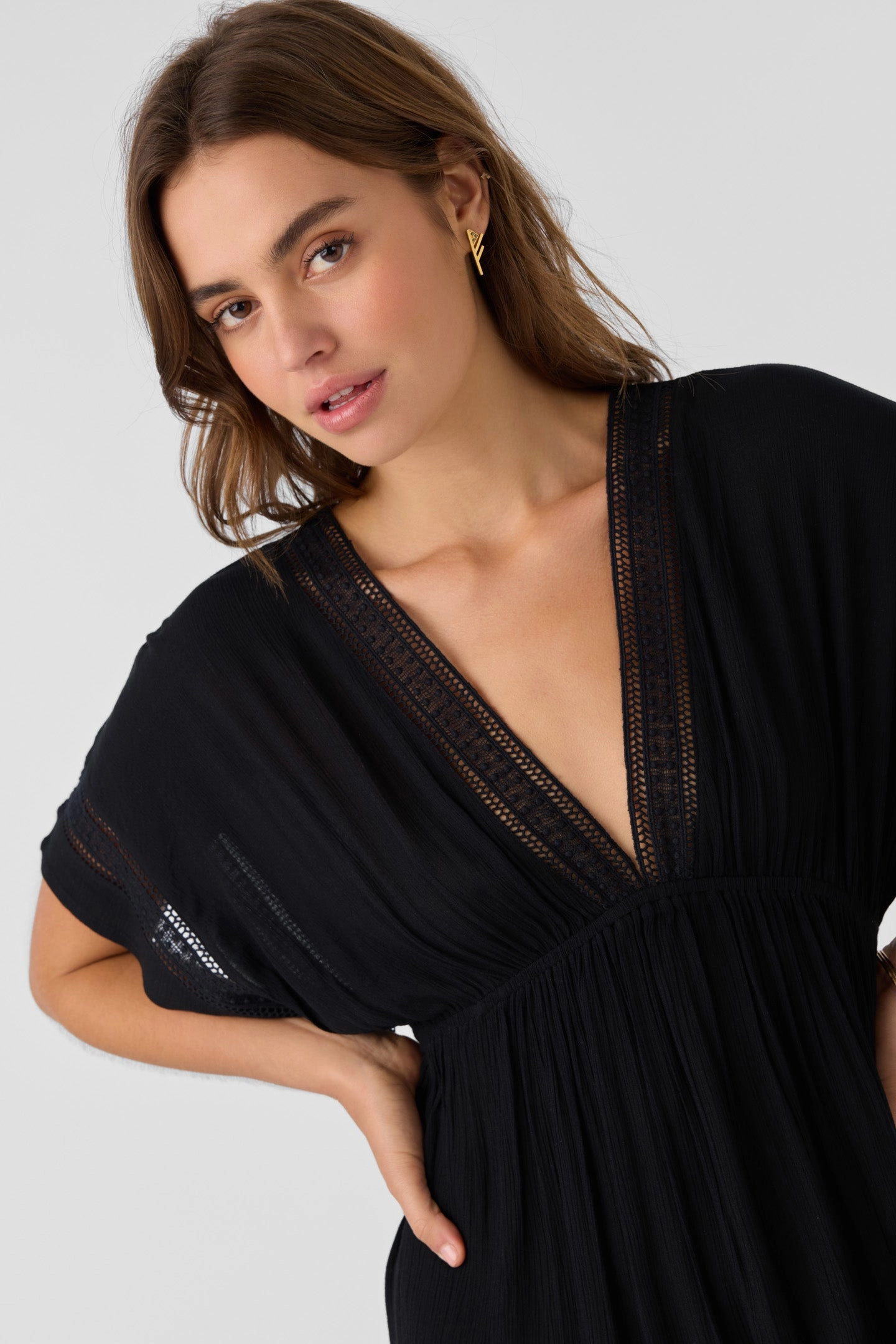 KLEO WOVEN COVER-UP DRESS