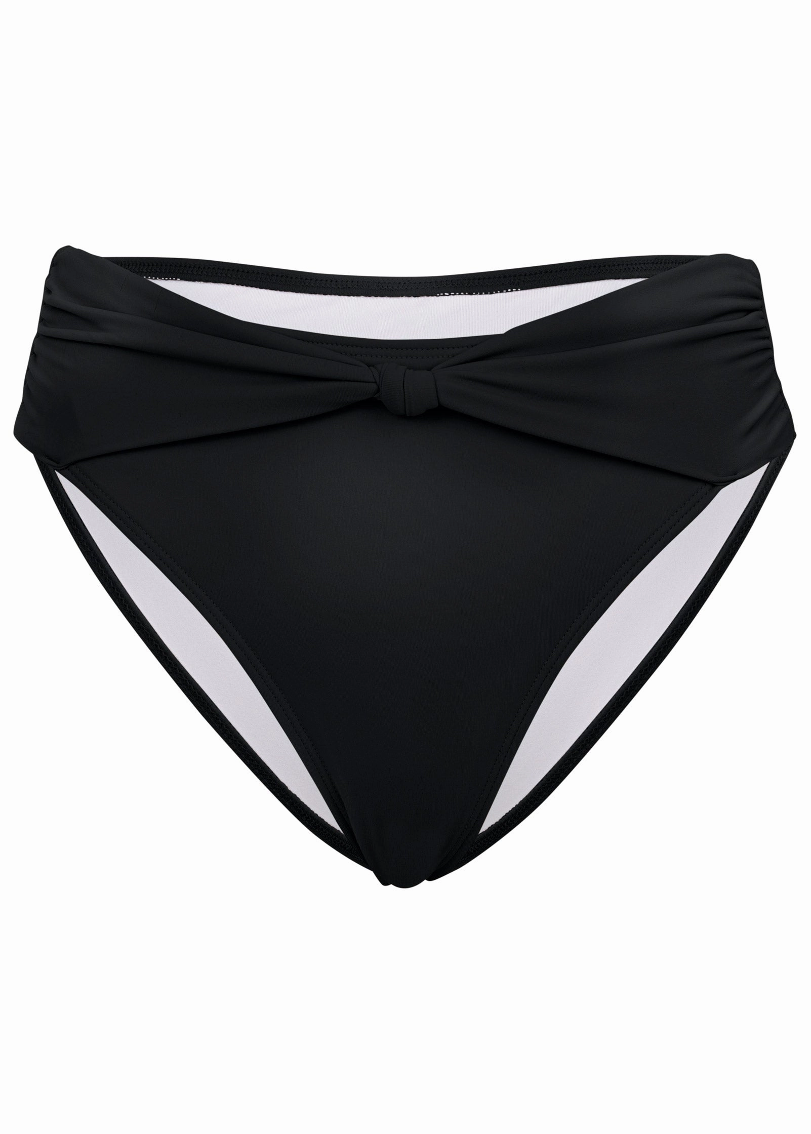 Knot Detail Midi Bottom - Black Beauty