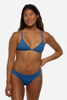 Koa Bikini Bottom - Azul all types of swimwear, stylish swimwear for all body types