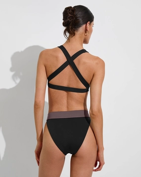 La Crosse Top - Jet lightweight women's swimwear, chic swim outfits for beach