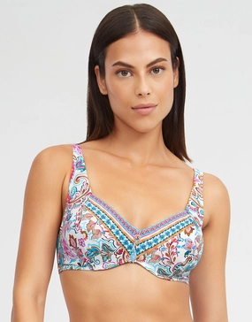 Laia Underwired Bikini Top full coverage swim tops, cute bikini tops