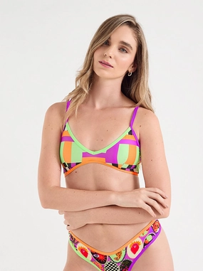 leandra top serifos breathable swimwear for women, flexible fit women's swimsuits