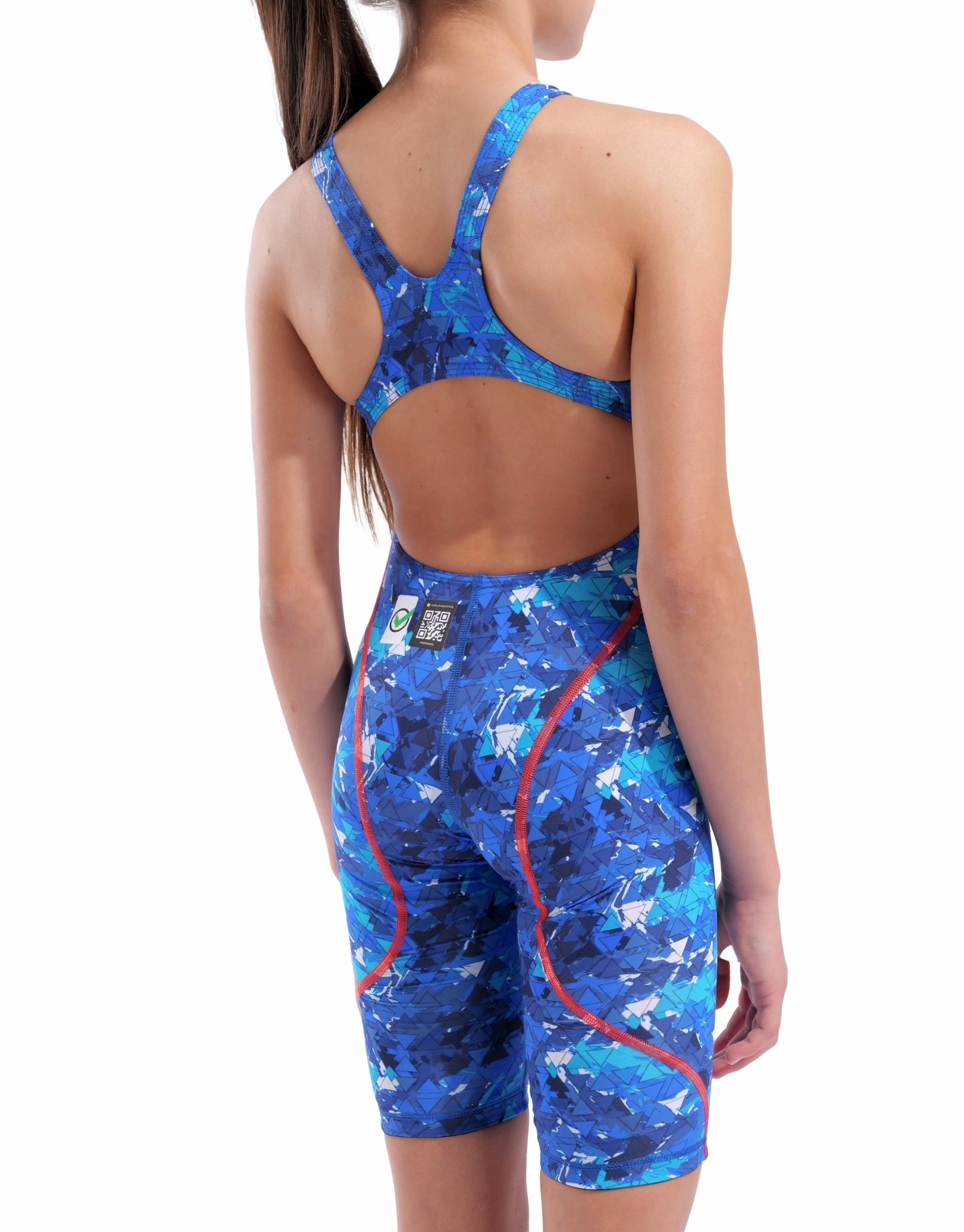 Limited Edition Girls Powerskin ST NEXT Open Back - Splashy Mulit