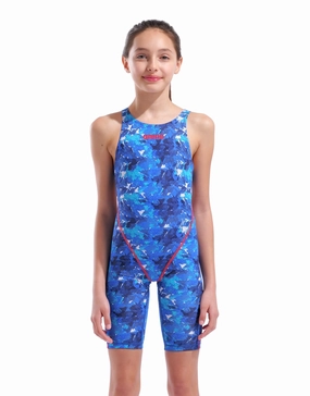 Limited Edition Girls Powerskin ST NEXT Open Back - Splashy Mulit arena swimwear for men, arena competitive swimsuits