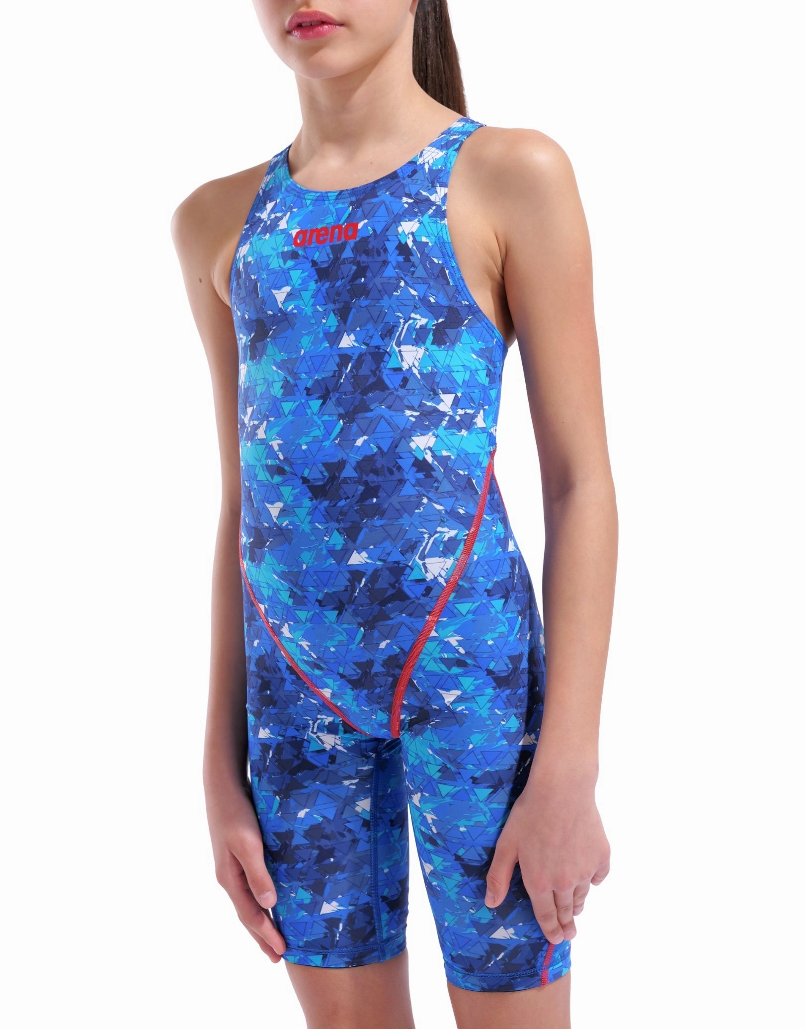 Limited Edition Girls Powerskin ST NEXT Open Back - Splashy Mulit