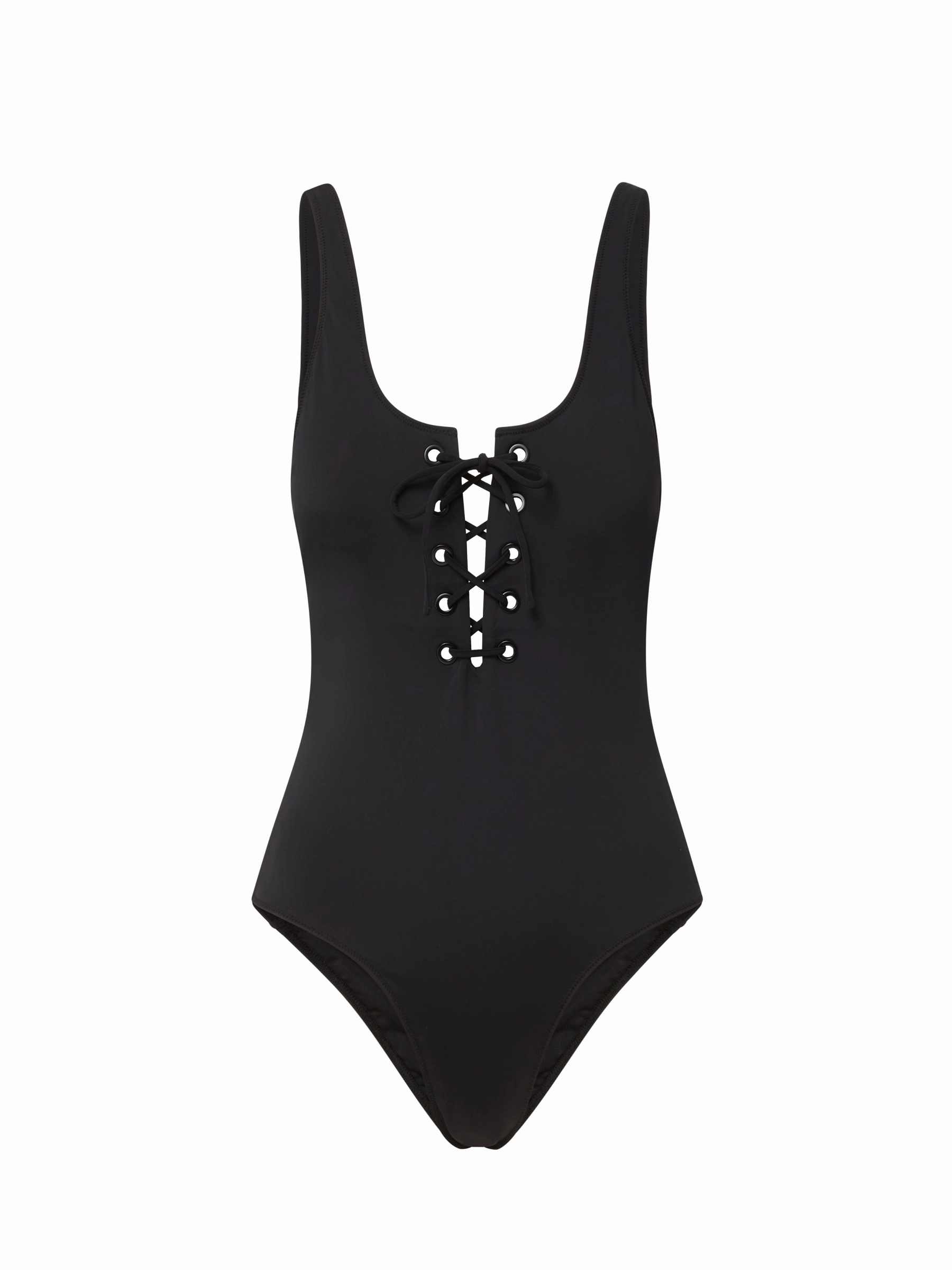 Lindsay One Piece Black fashionable beach swimwear, modern womens bikinis