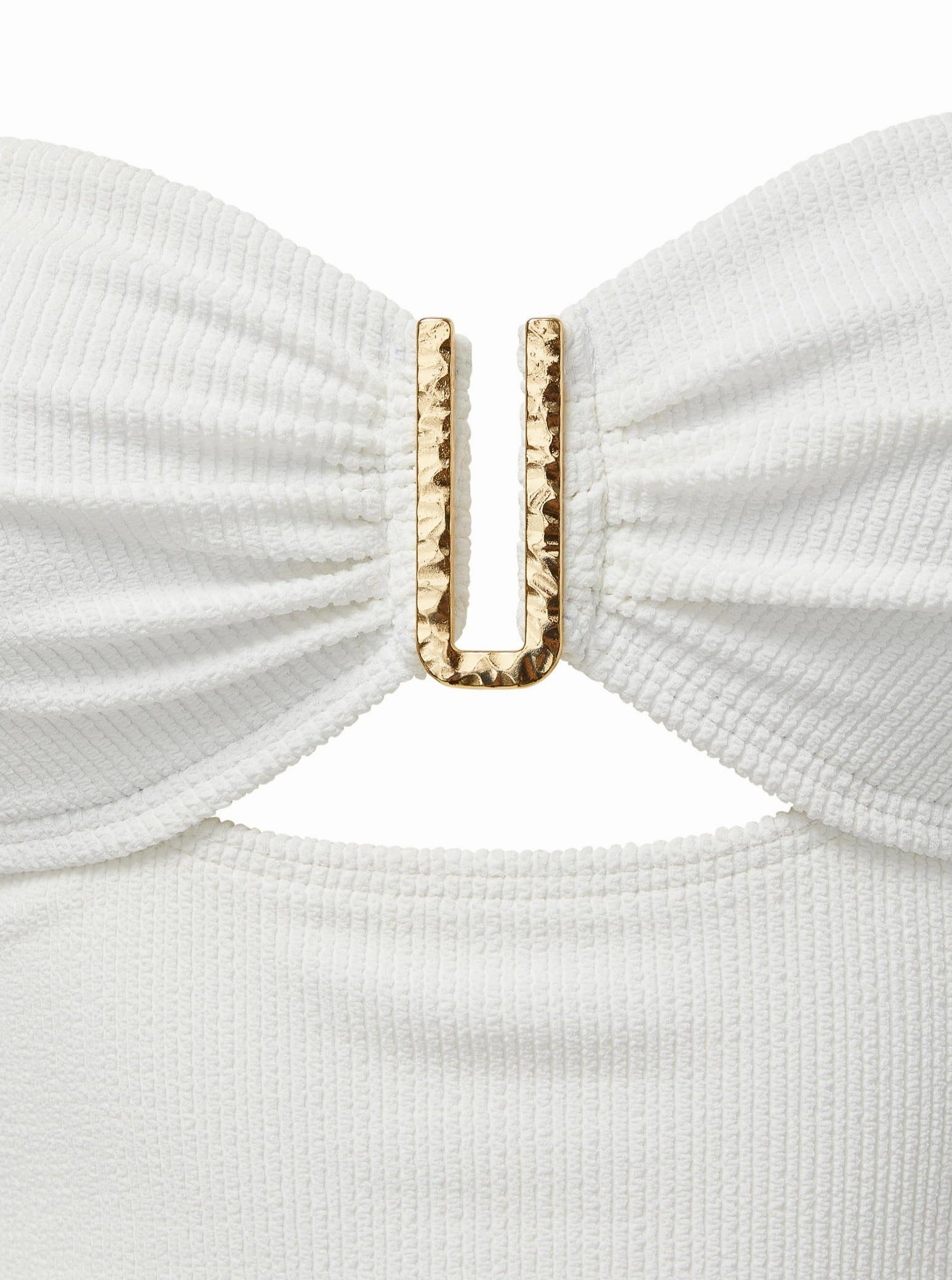 Lisa One Piece Ivory Texture