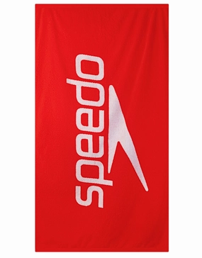 Logo Towel - Red/White speedo mens swimwear, speedo training swimsuits