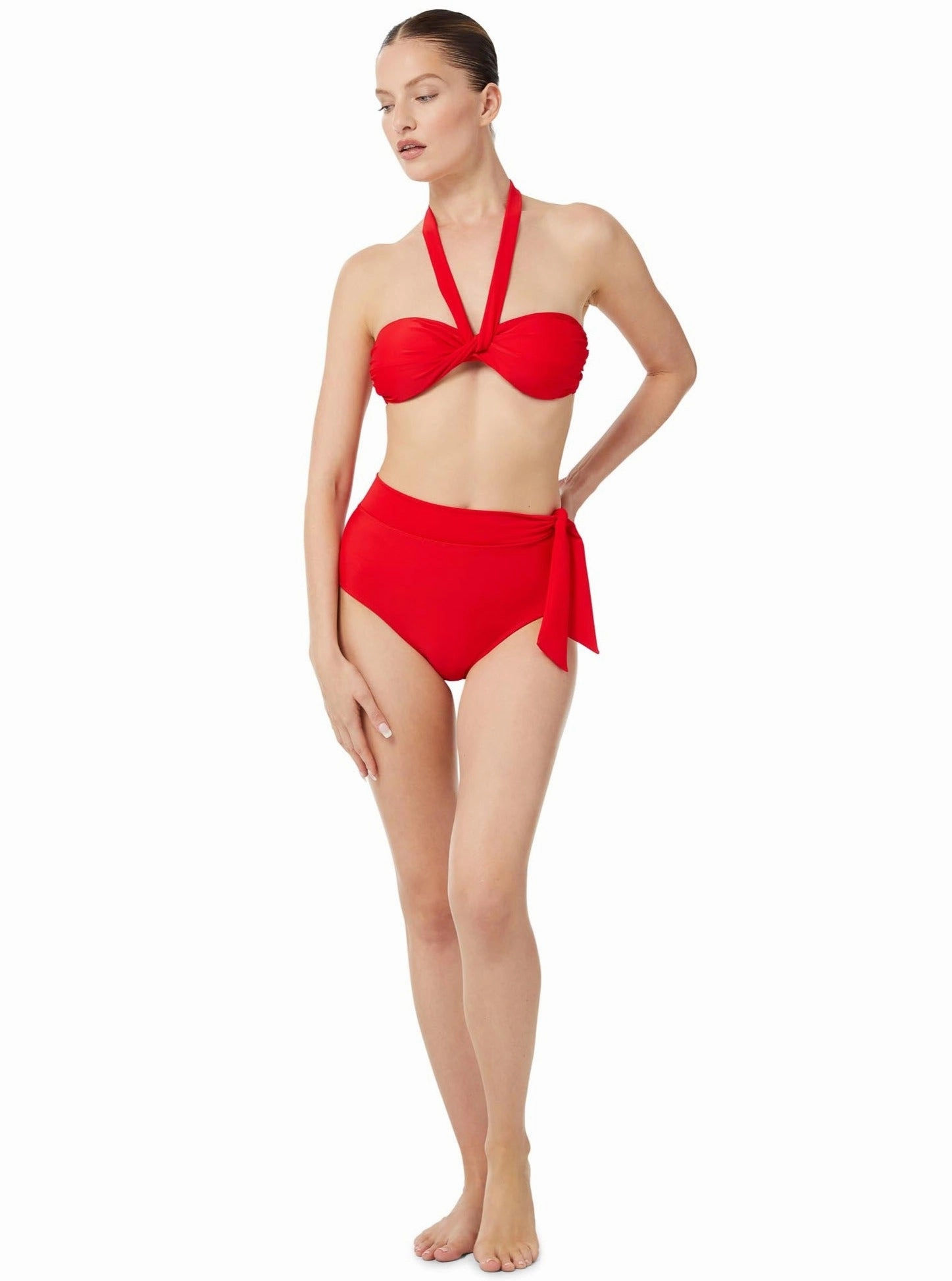 Loryn Top Cherry Red