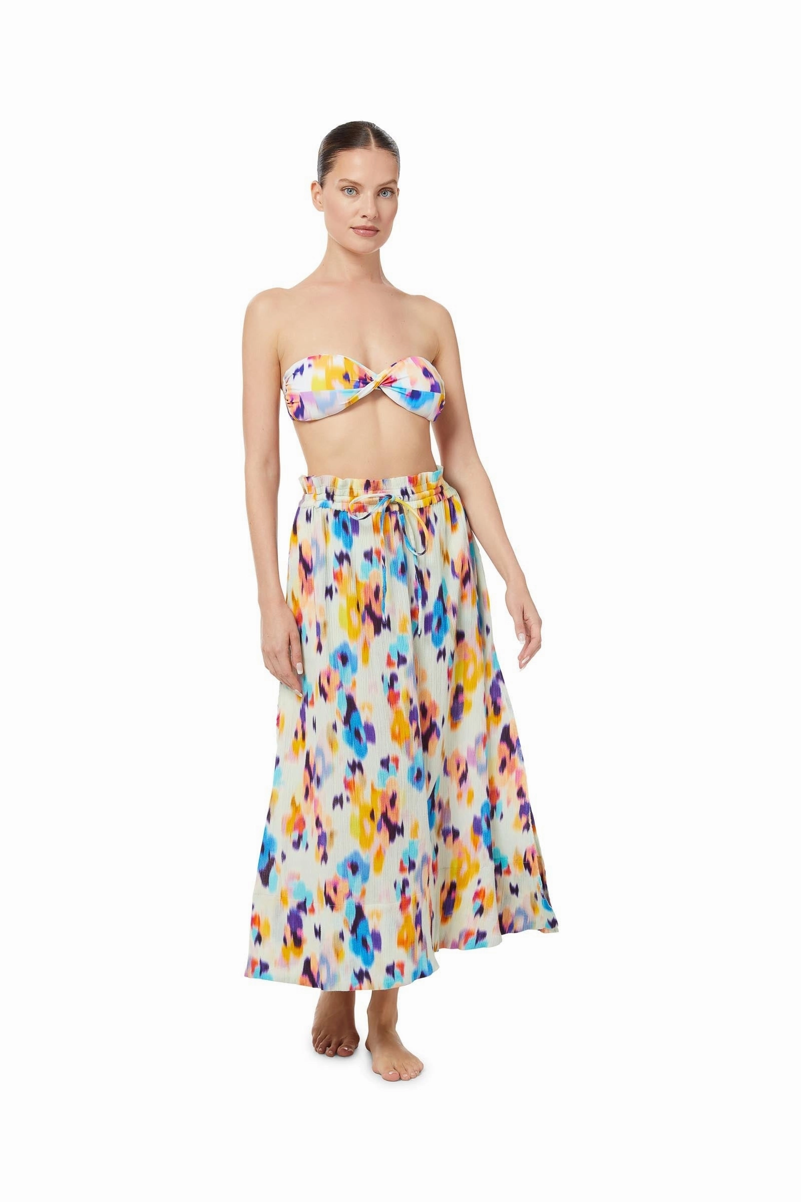 Loryn Top Floral Ikat