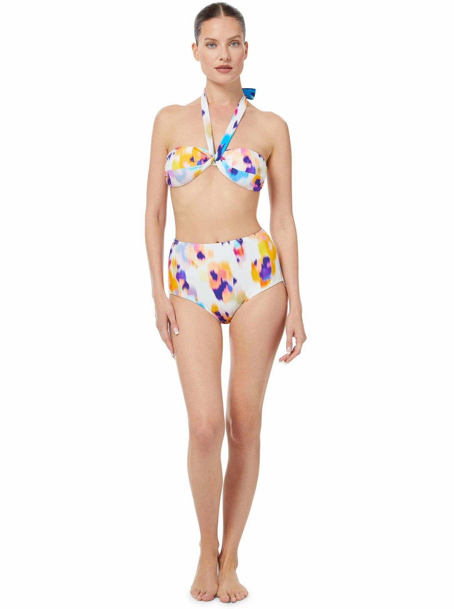 Loryn Top Floral Ikat