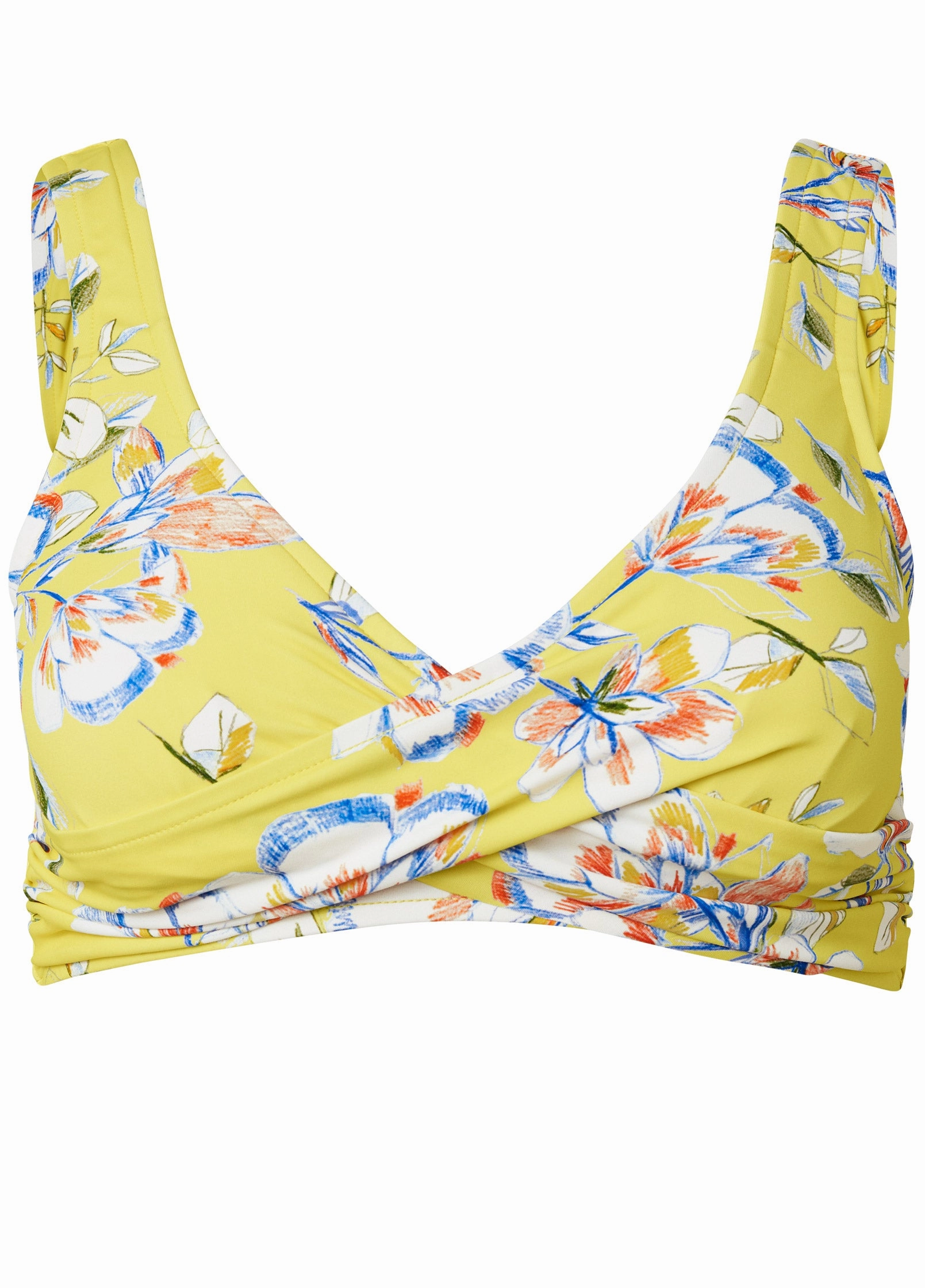 Lovely Lift Wrap Bikini Top - Light Of Day