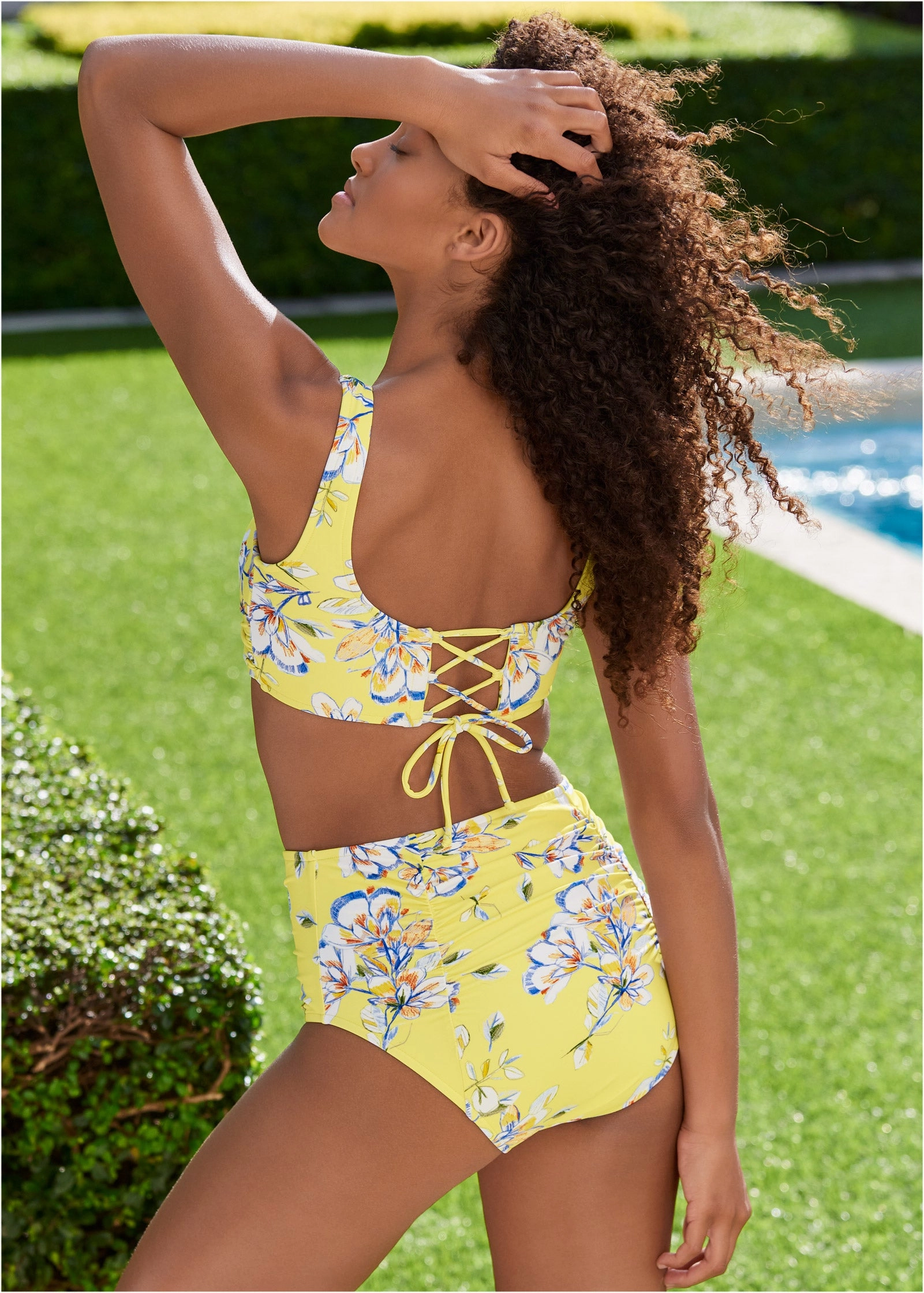 Lovely Lift Wrap Bikini Top - Light Of Day