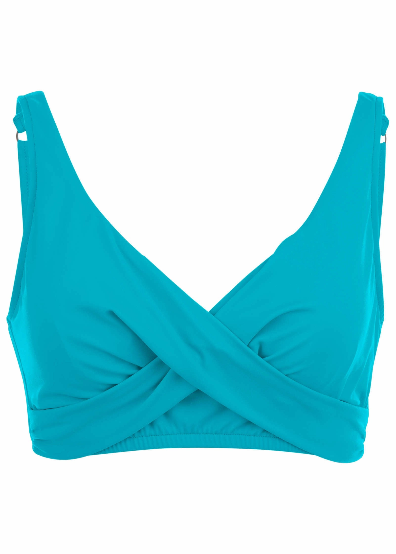 Lovely Lift Wrap Top - Aqua Reef