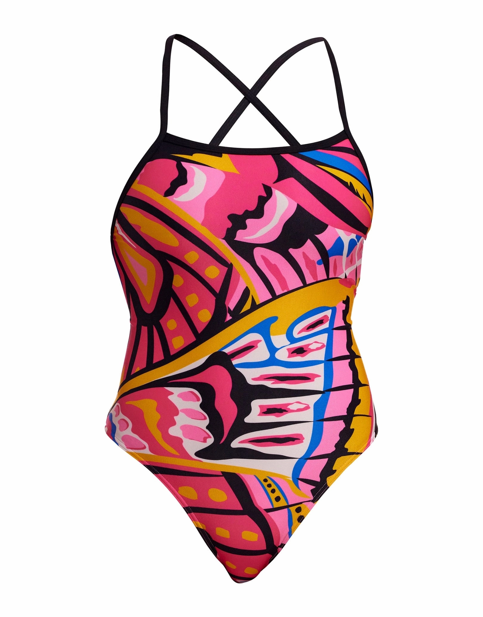 Lover Flies Strapped In Swimsuit - Multi