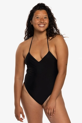 Lucia Surf One Piece - Black inclusive swimwear styles, all season swimwear options