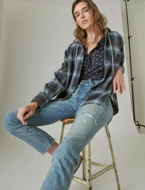 Lucky Brand Women's High Rise Drew Mom Jean