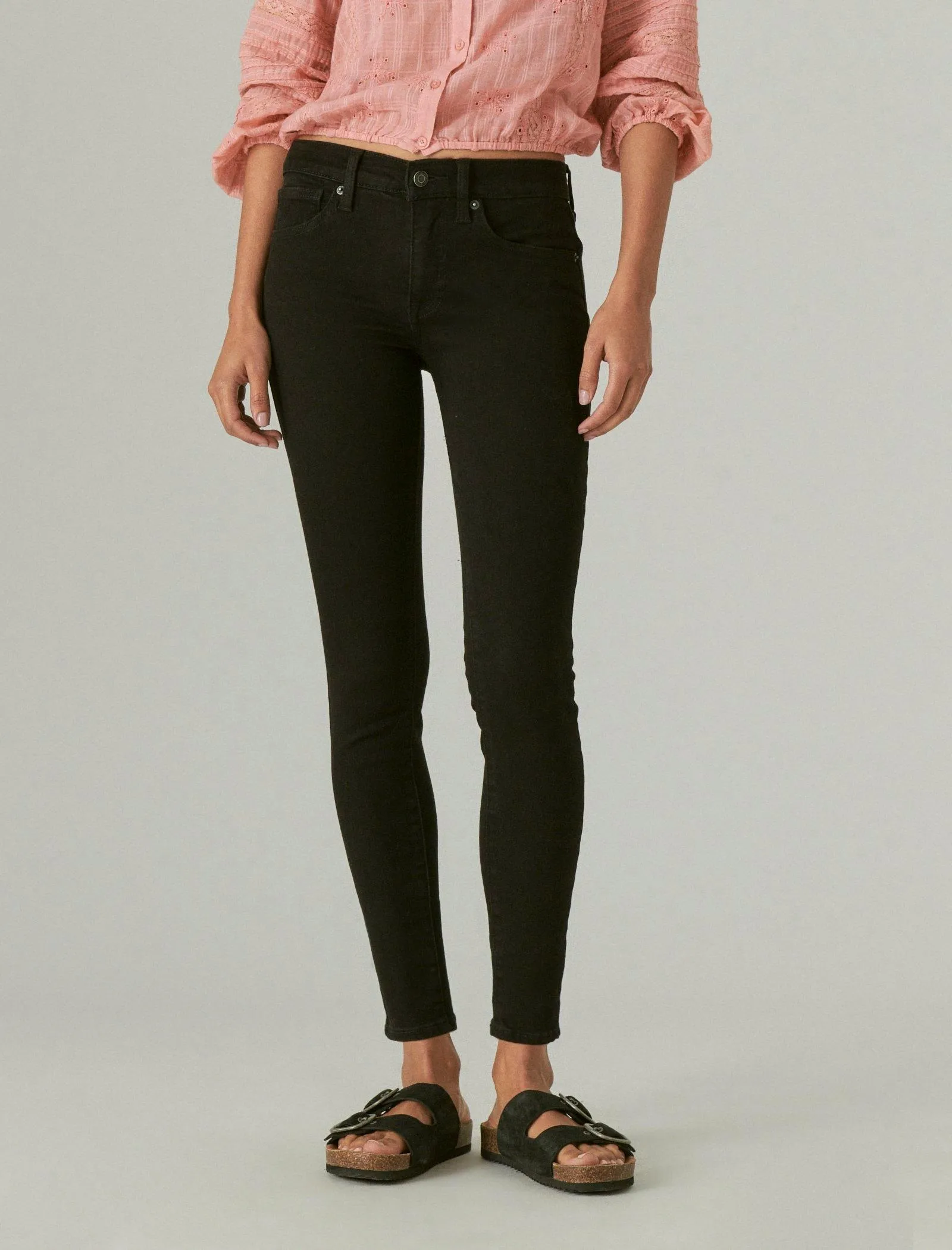 Lucky Brand Women's Mid Rise Ava Skinny