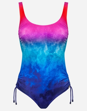 Luminous Water Swimsuit - Ocean Pink plus size swimwear women, curvy womens swimsuits