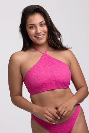 Luna Smocked Bikini Top - Snapdragon inclusive swimwear styles, all season swimwear options
