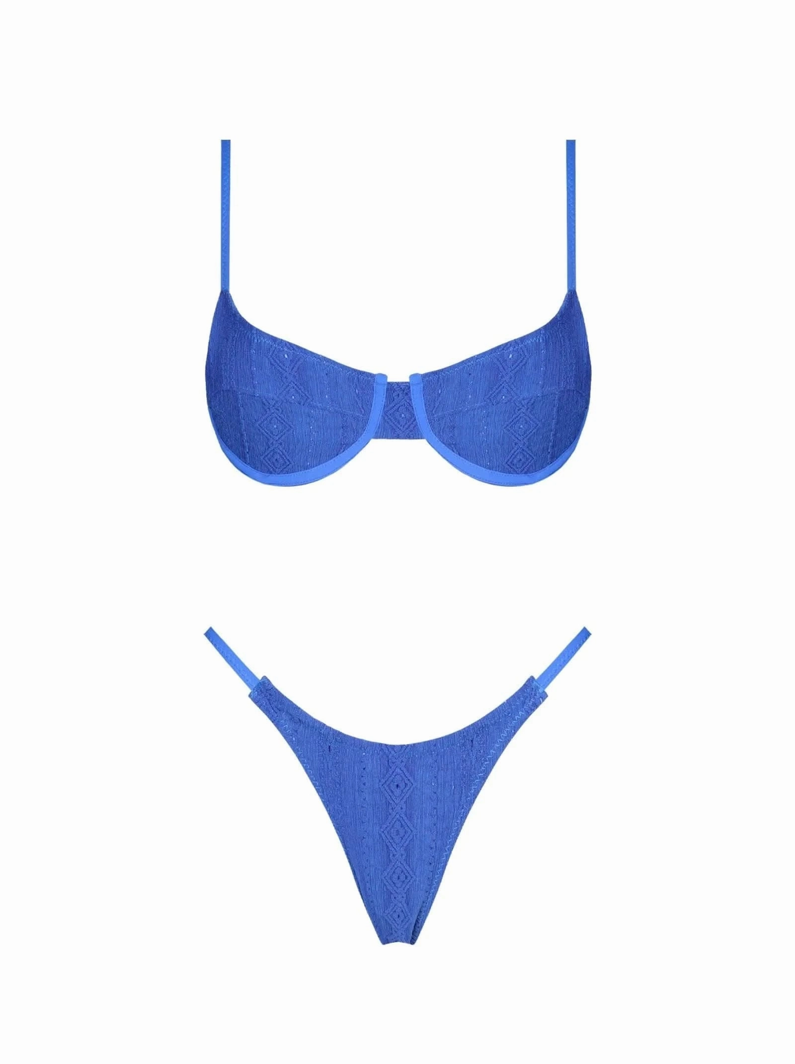 lyanna top royal blue