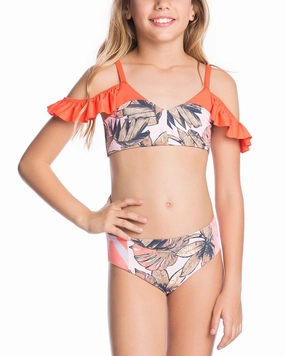 Maaji Carica Papaya 2pc Set cute swimsuits for teen girls, modest teen swimwear