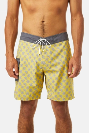 Mache Trunk In Lime mens beach swimwear, quick dry mens swimsuits