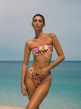 mai top serifos padded swim tops, sporty swimwear tops