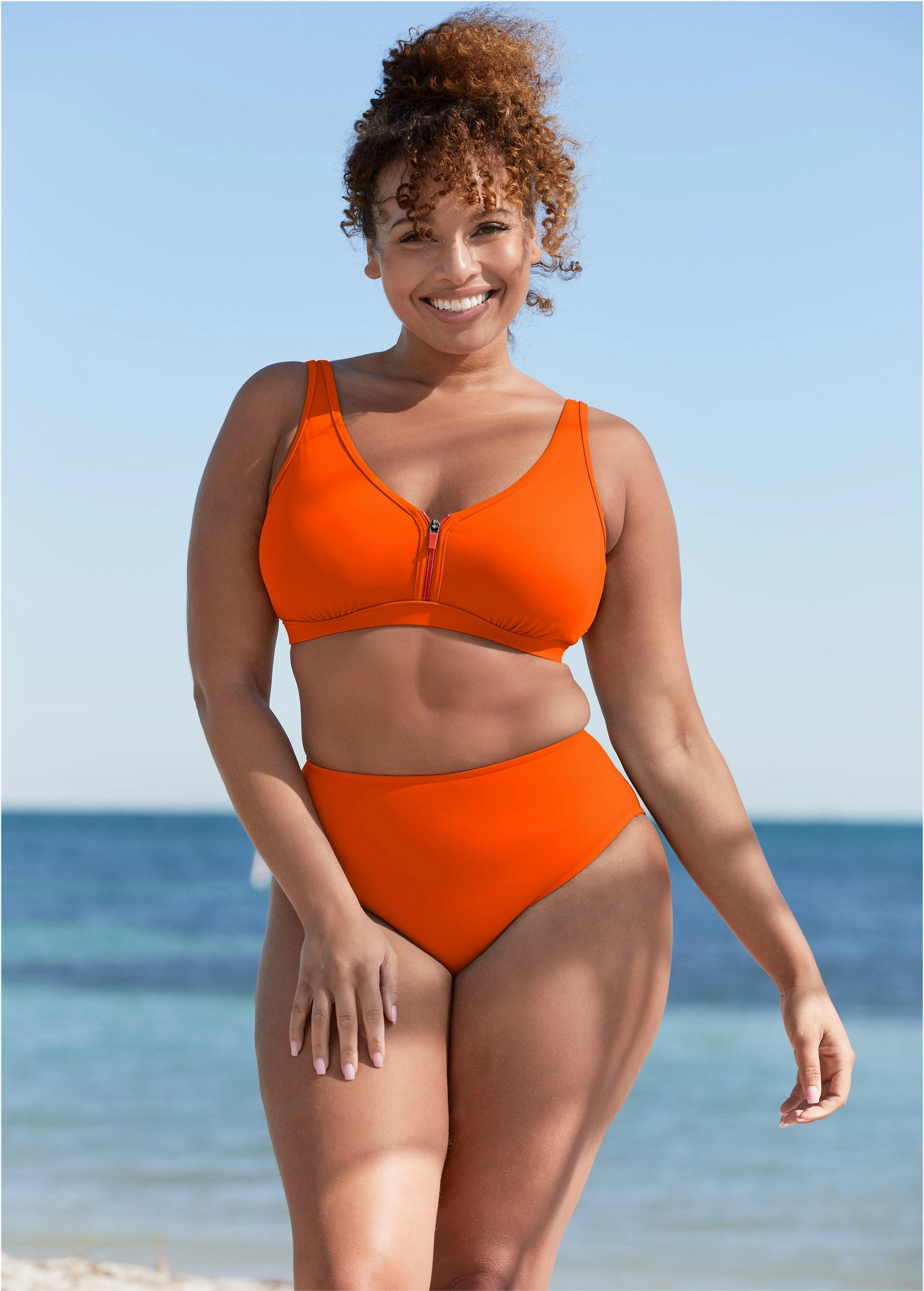 Maui Bikini Bottom - Burnt Orange