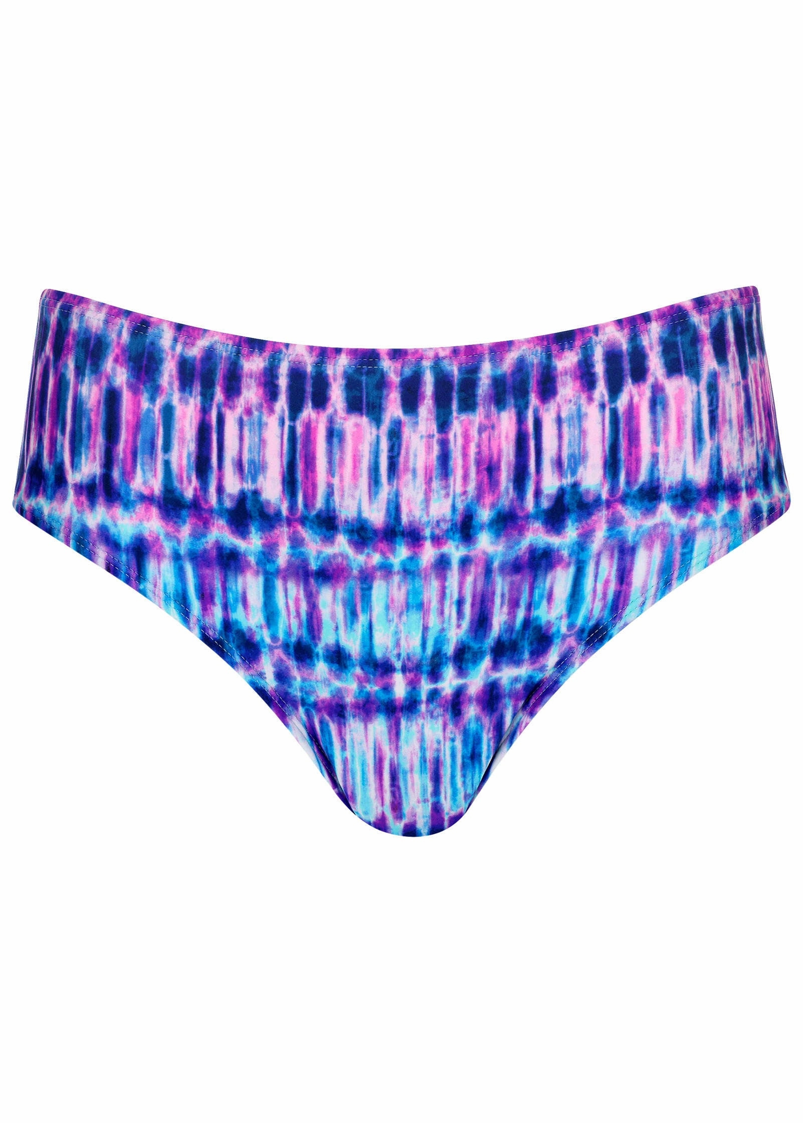 Maui Full Coverage Bottom - Blurred Leopard Stripe