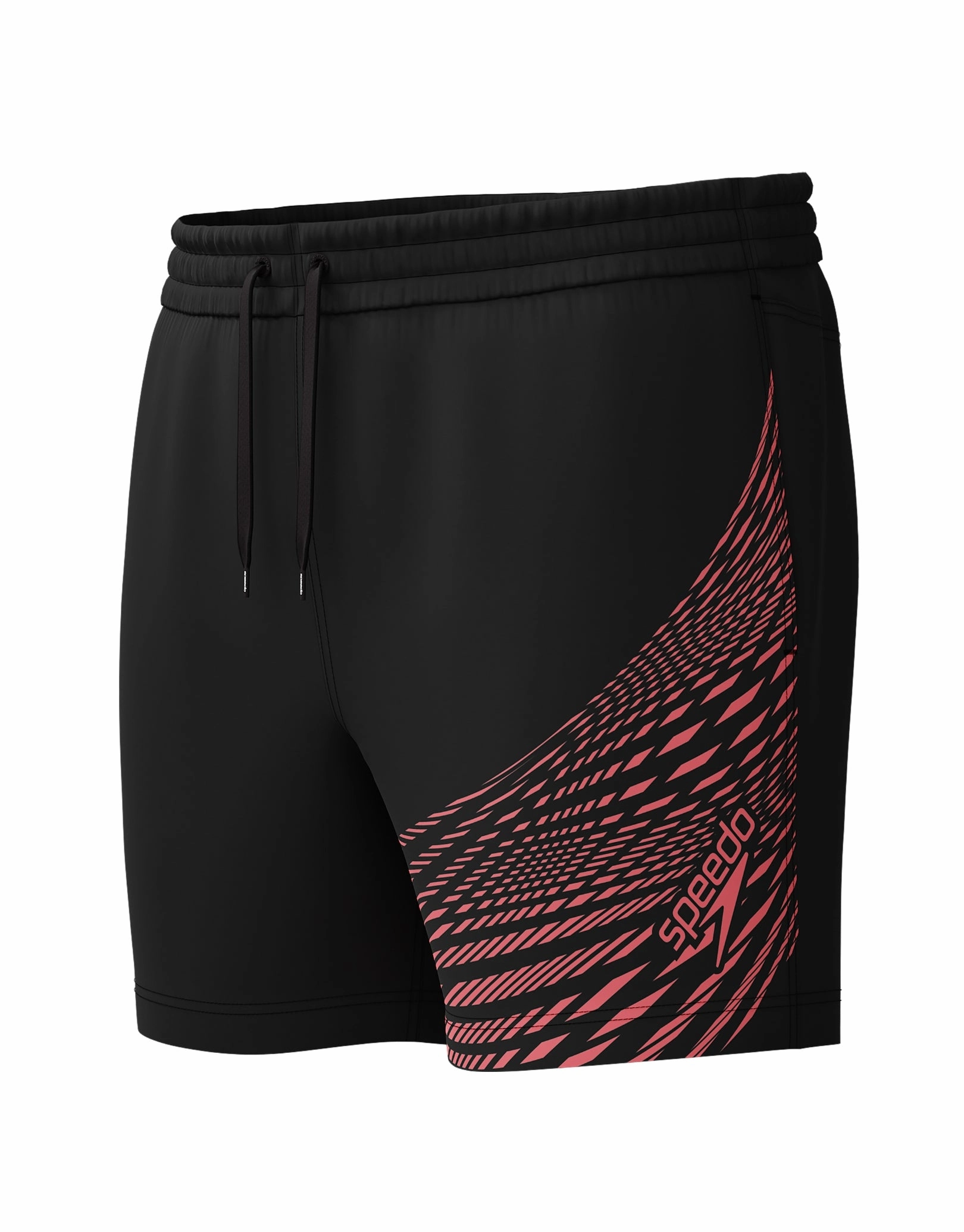 Medley Logo 16" Watershorts - Black/Orange