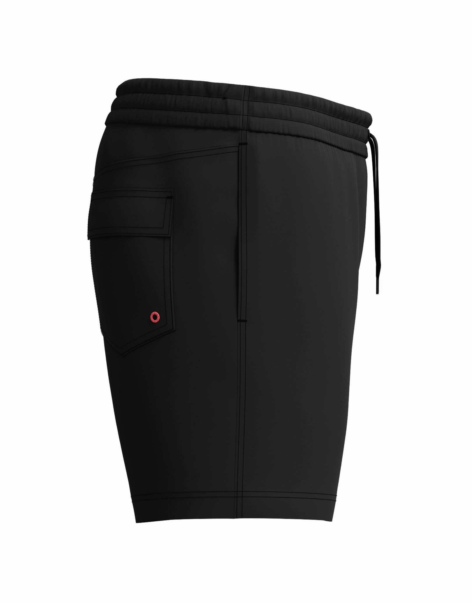 Medley Logo 16" Watershorts - Black/Orange