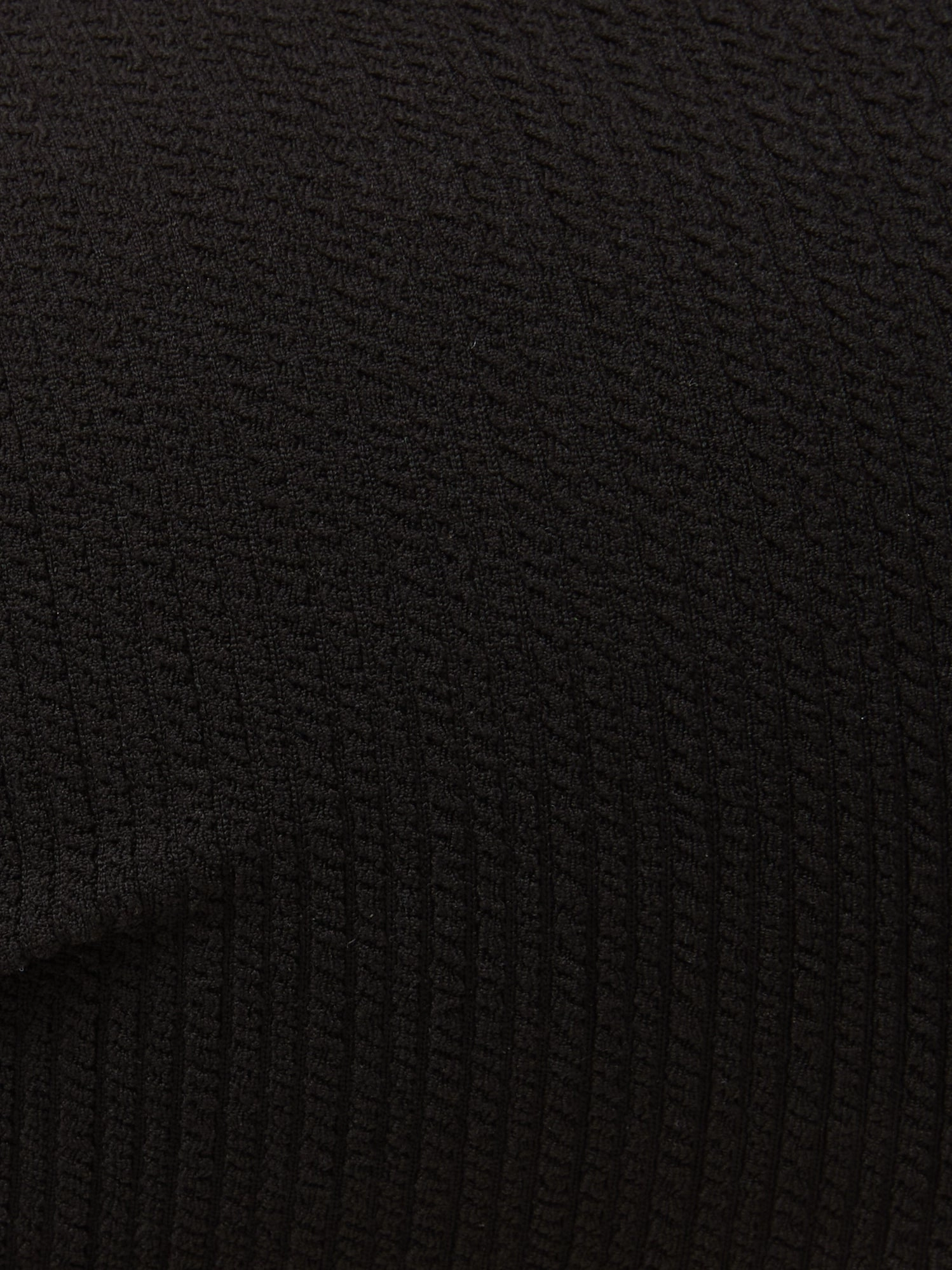 Melissa Top   Hi Waist Hi Leg Bottom in Black Texture