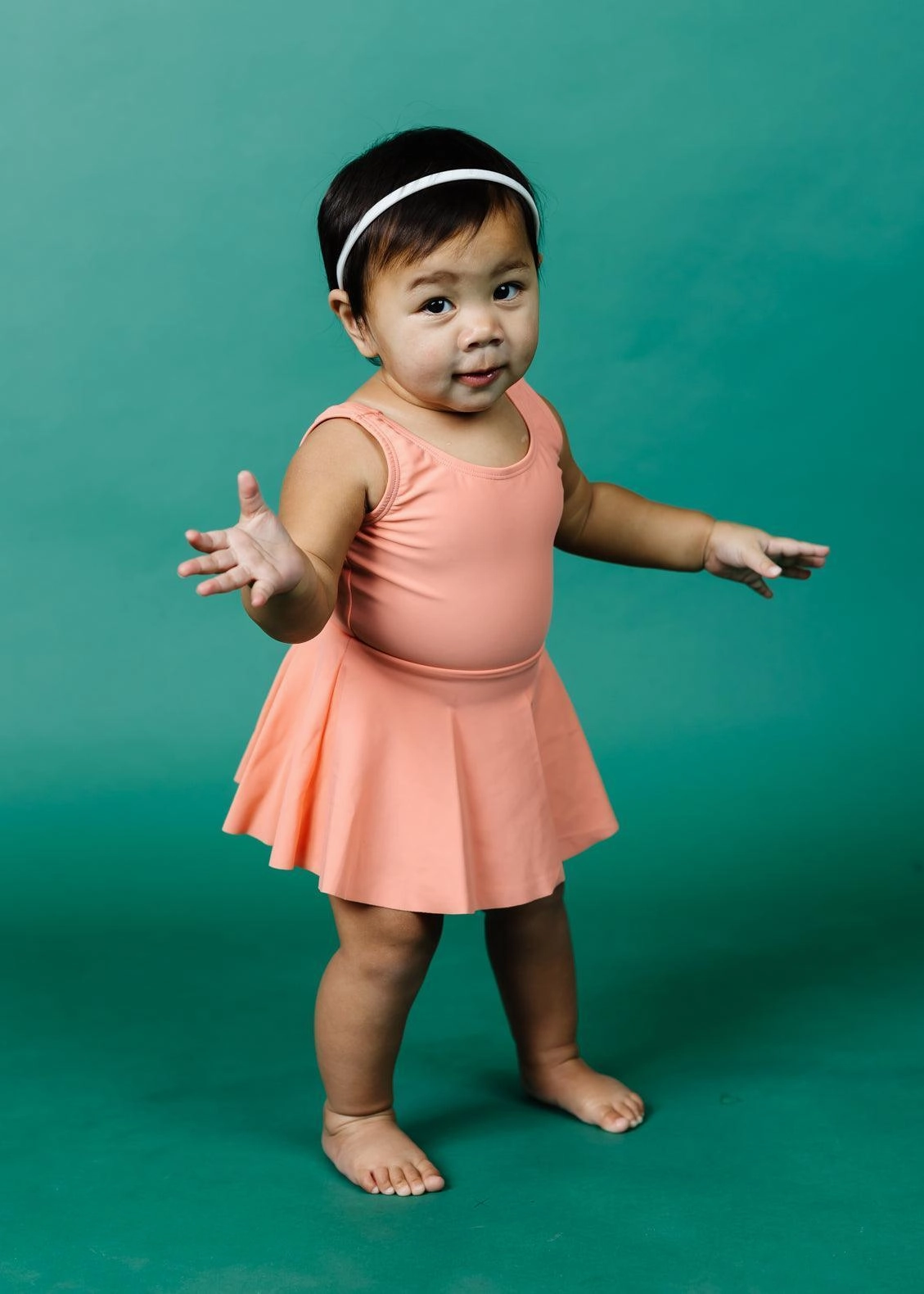 Melon | Baby Skirted One-Piece