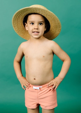 Melon | Mini Euro Shorts boys summer swimwear, boys rash guard swim sets
