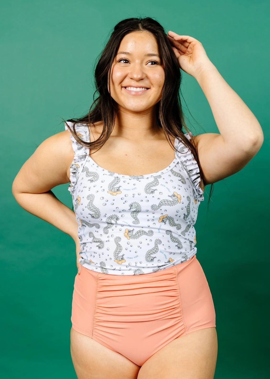 Melon | Ruched Bottoms 2.0