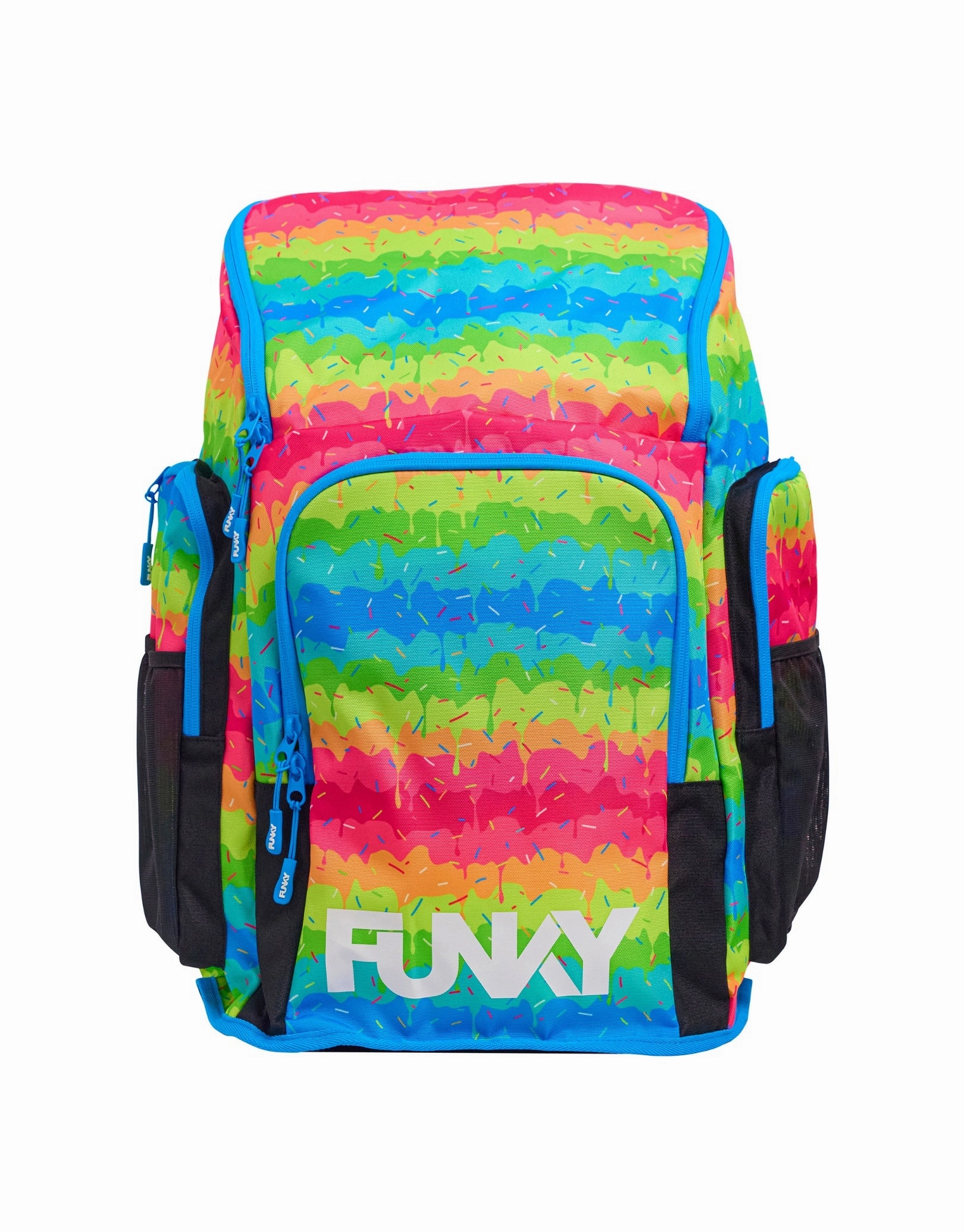 Melting Mayhem Space Case 40L Backpack - Limited Edition funkita womens swimsuits, funkita colorful swimwear