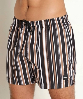 Men Iso Swim Shorts In Multicolor mens full coverage swimwear, stylish mens swim trunks