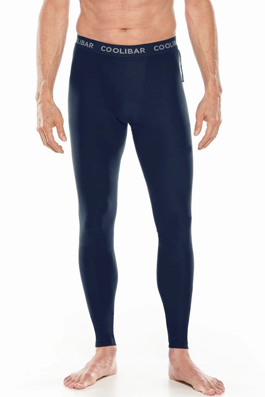 Men's Calasa Tech Swim Trunk Tights | Navy men's full coverage swimwear, casual swimwear for men