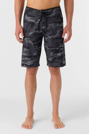 Men's Gi Jack 3 Board Shorts In Black Camo mens beach swimwear, quick dry mens swimsuits