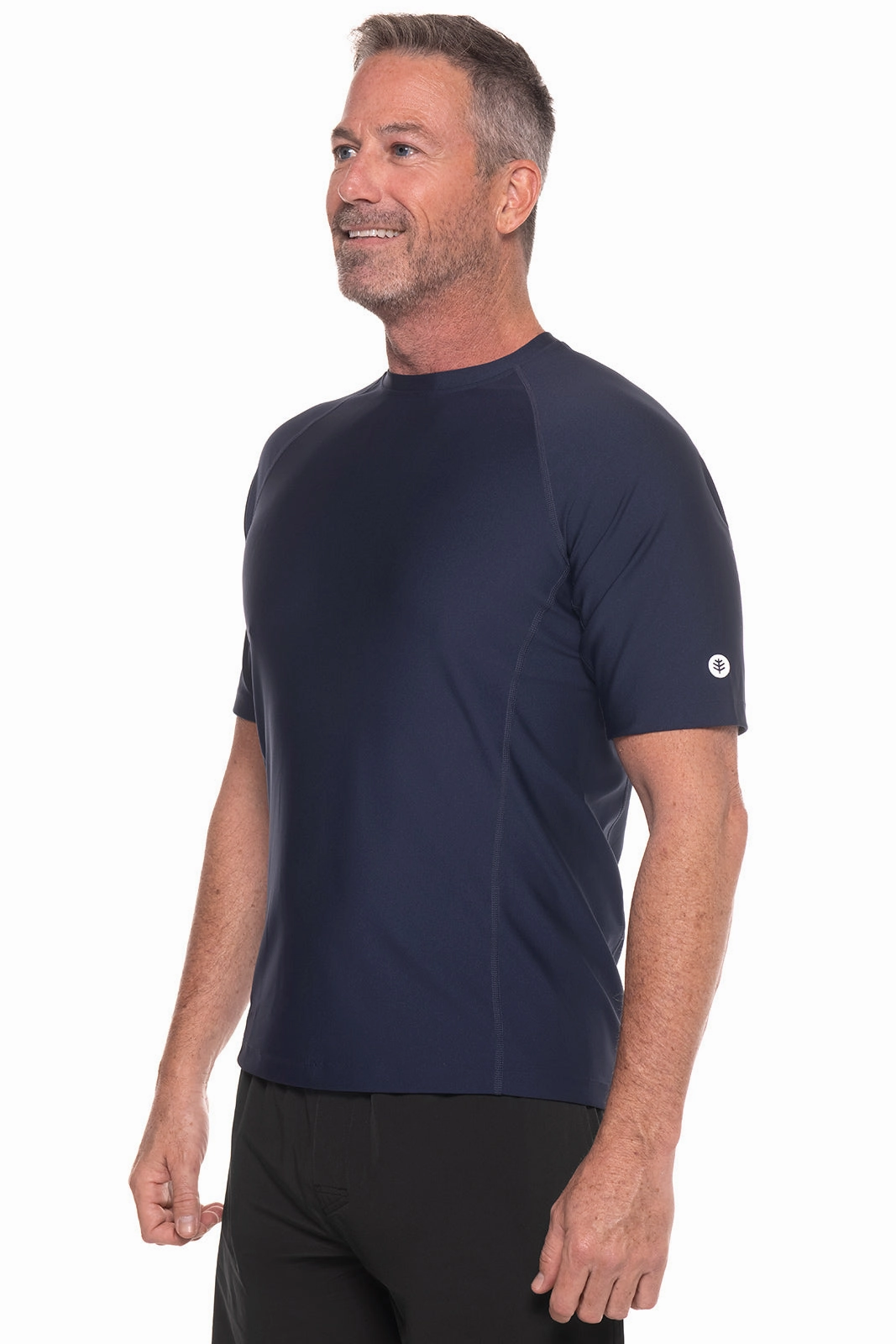 Men's Hightide Short Sleeve Swim Shirt | Navy