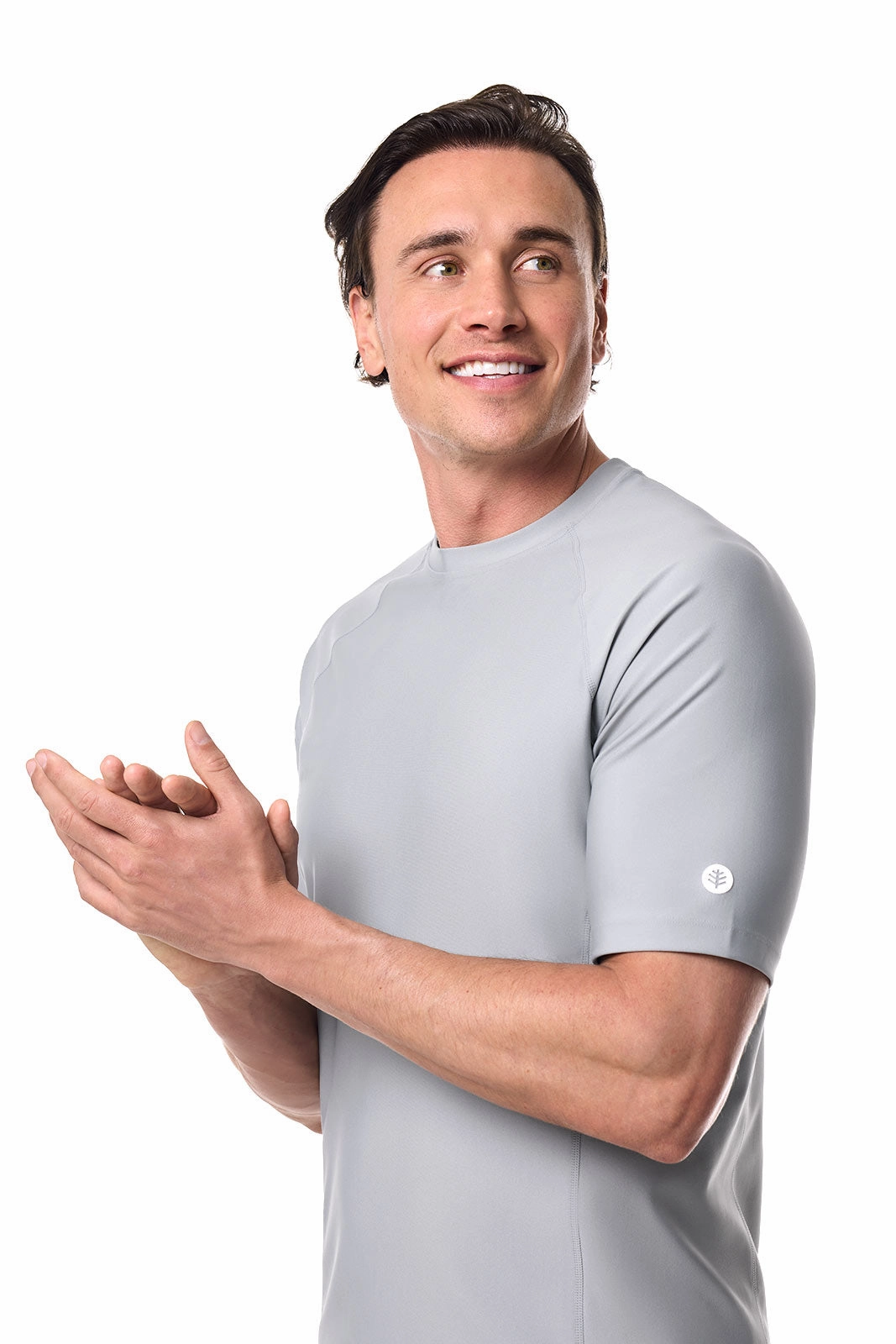 Men's Hightide Short Sleeve Swim Shirt | Slate