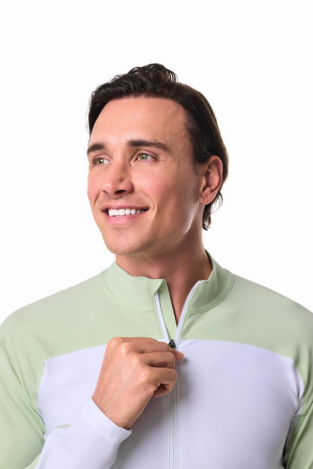 Men's Menorca Long Sleeve Water Jacket | Seedling Colorblock