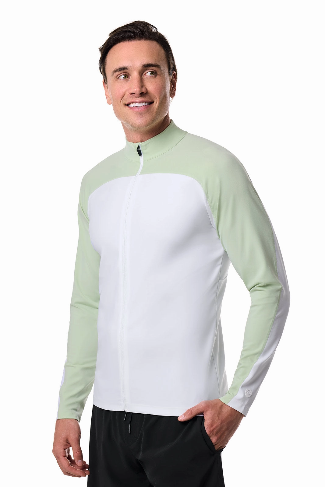 Men's Menorca Long Sleeve Water Jacket | Seedling Colorblock