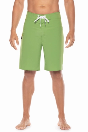 Men's San Marino Boardshort | Soft Fern men's full coverage swimwear, casual swimwear for men