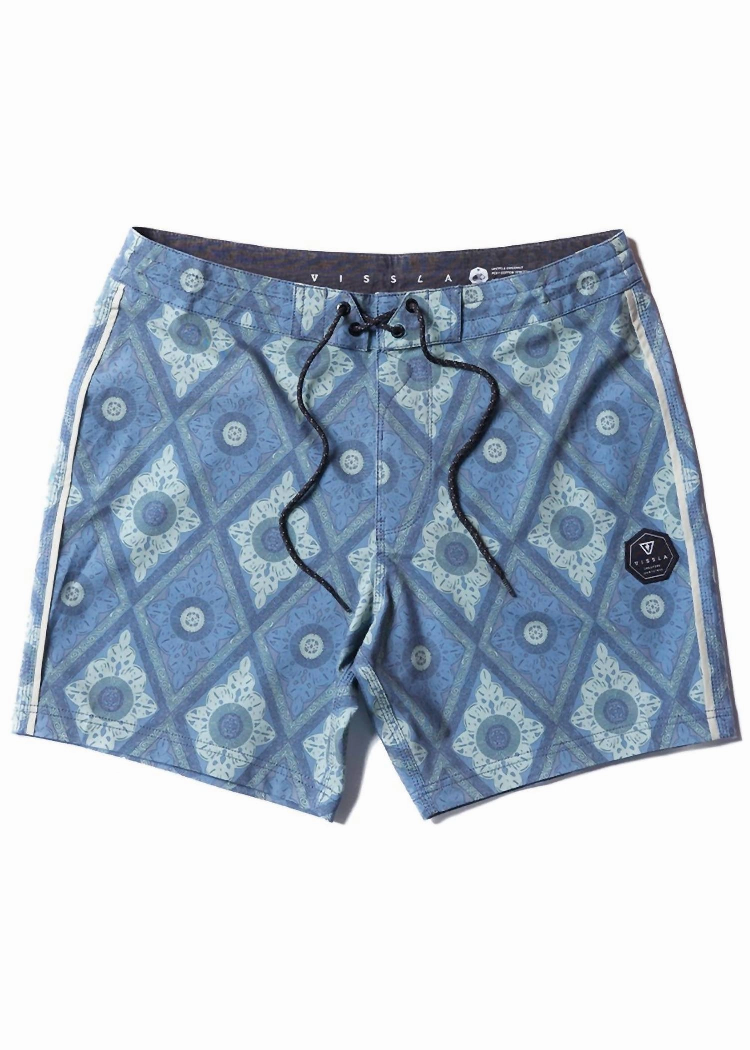 Men's Tangier 16.5" Boardshort In Night mens beach swimwear, quick dry mens swimsuits