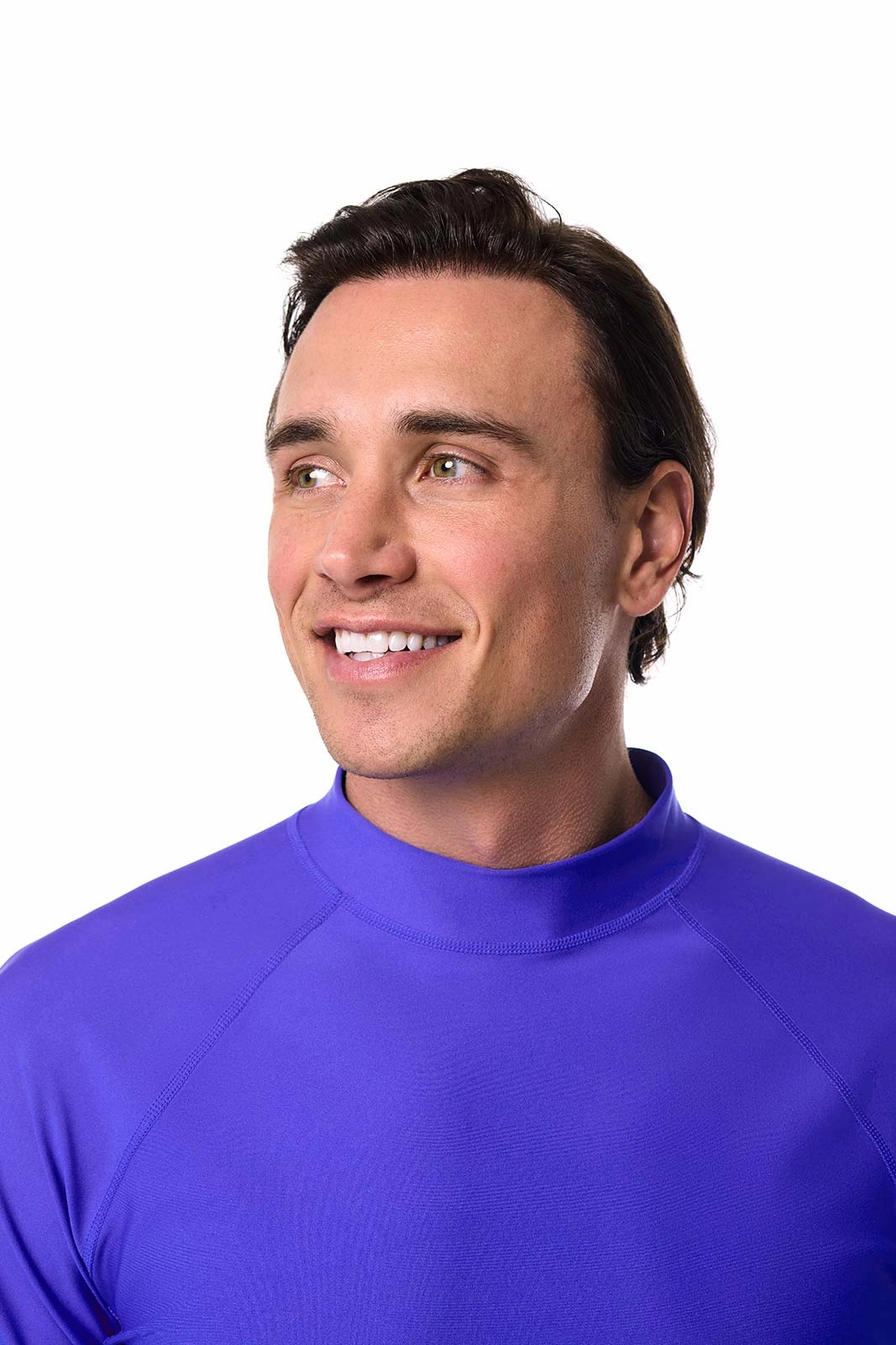 Men's Tulum Long Sleeve Surf Rash Guard | Baja Blue