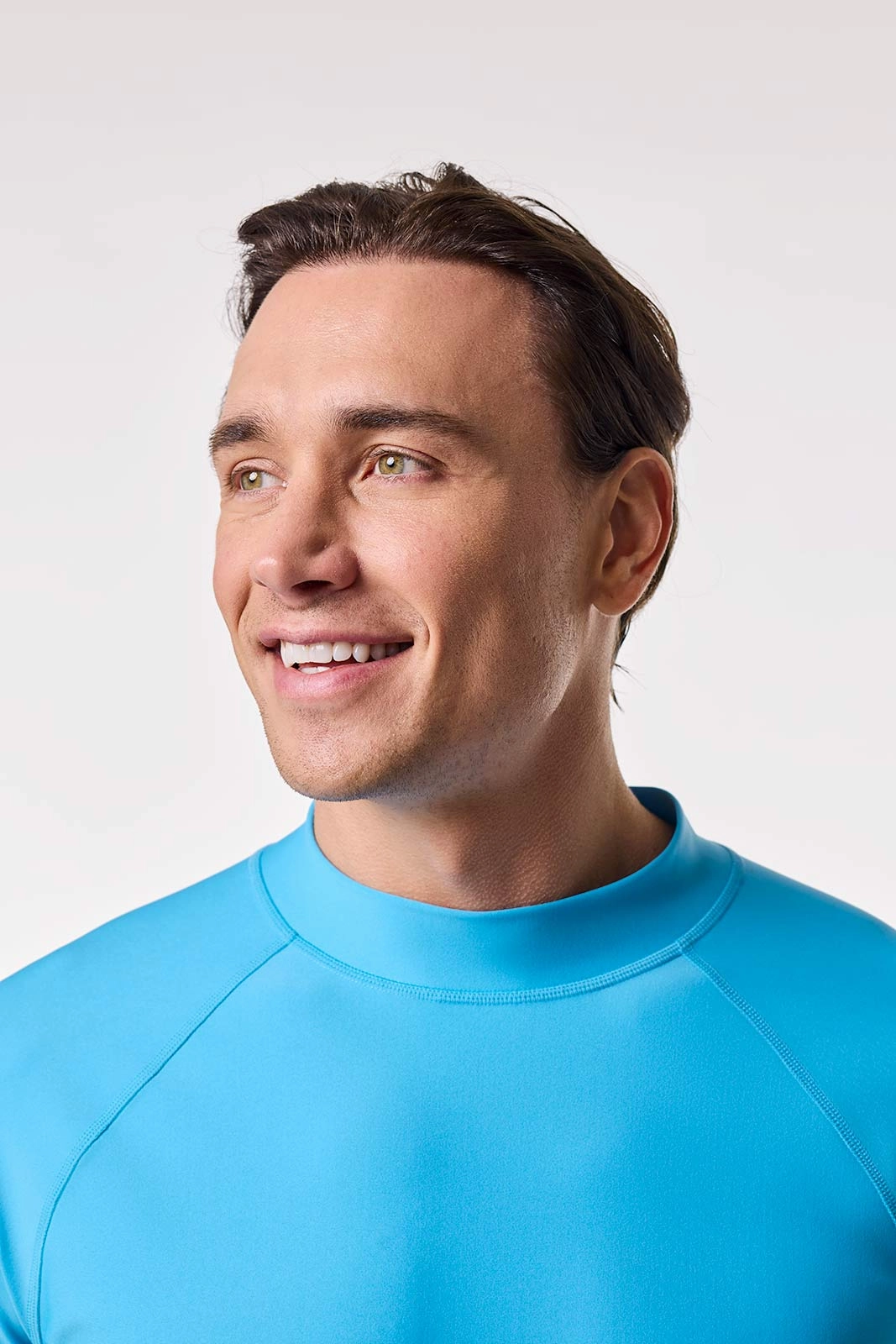 Men's Tulum Long Sleeve Surf Rash Guard | Malibu Blue