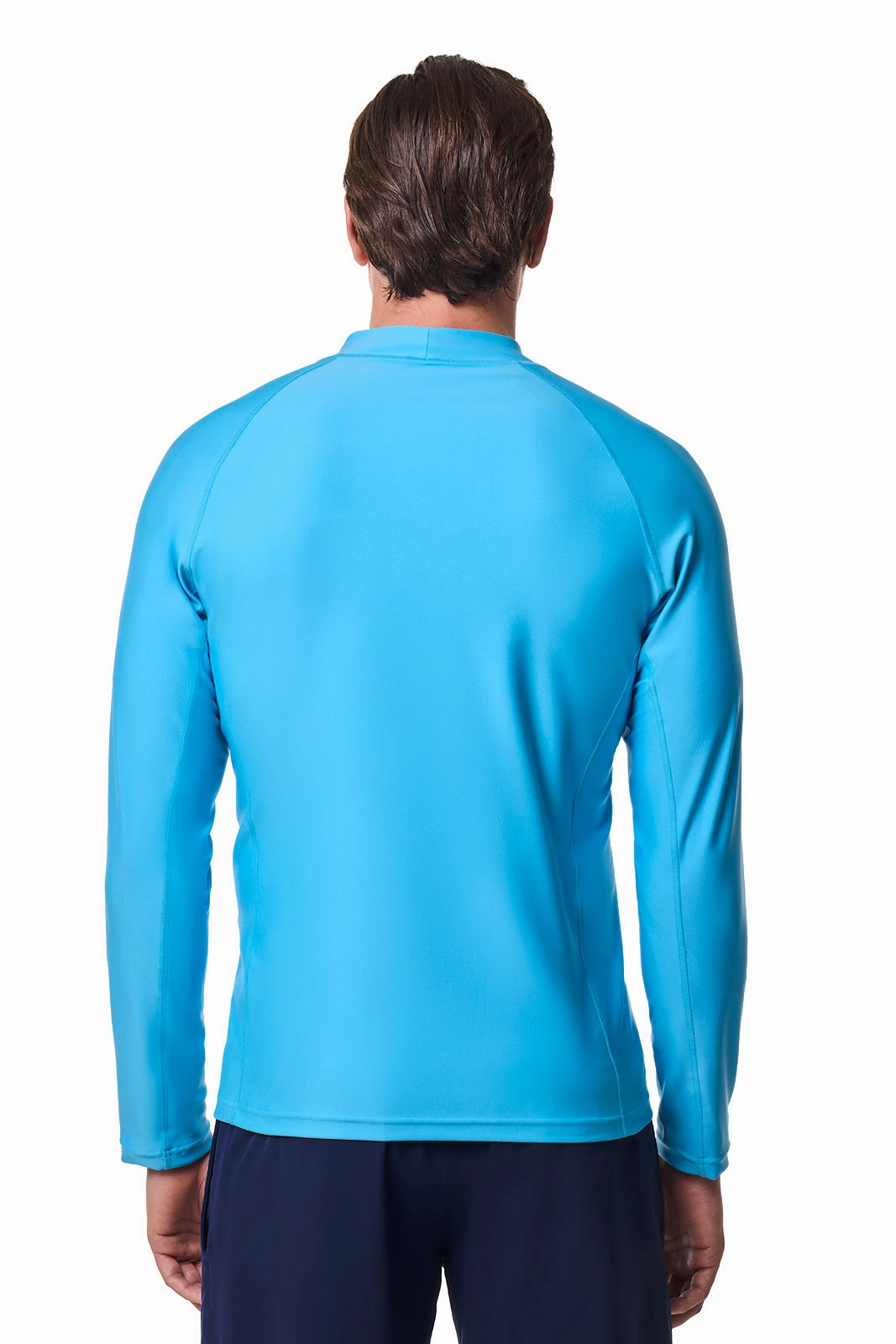 Men's Tulum Long Sleeve Surf Rash Guard | Malibu Blue